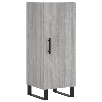 Highboard Grau Sonoma 34,5x34x180 cm Holzwerkstoff