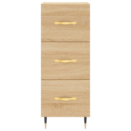 Highboard Sonoma-Eiche 34,5x34x180 cm Holzwerkstoff