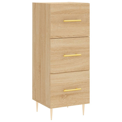 Highboard Sonoma-Eiche 34,5x34x180 cm Holzwerkstoff