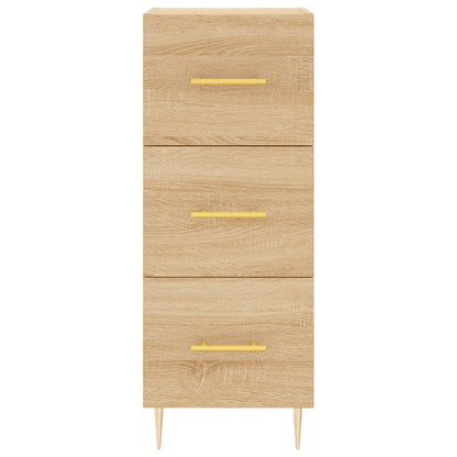 Highboard Sonoma-Eiche 34,5x34x180 cm Holzwerkstoff