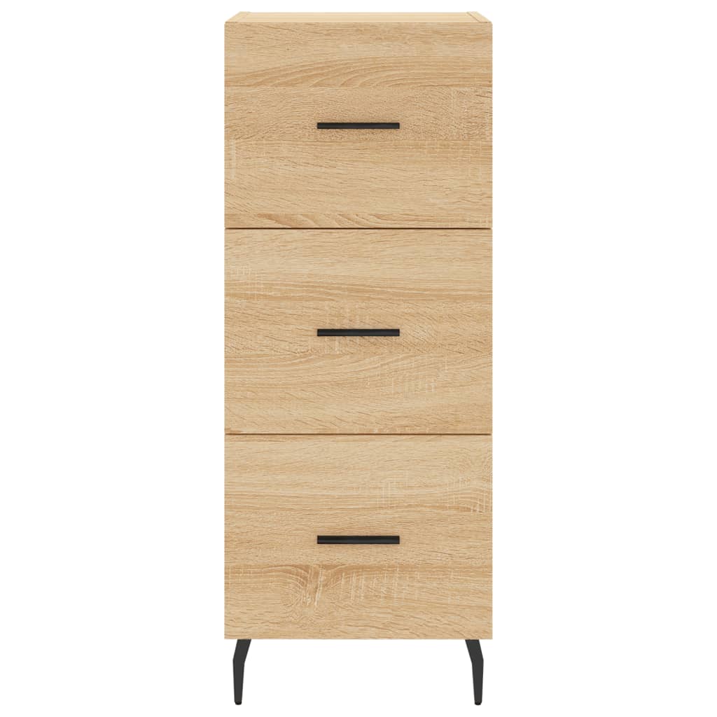 Highboard Sonoma-Eiche 34,5x34x180 cm Holzwerkstoff