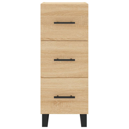 Highboard Sonoma-Eiche 34,5x34x180 cm Holzwerkstoff