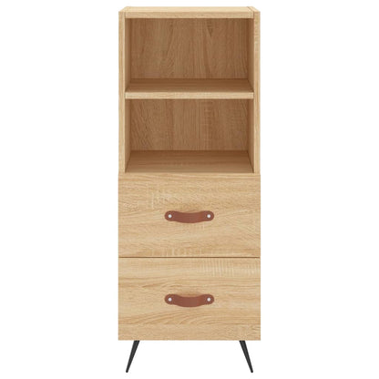 Highboard Sonoma-Eiche 34,5x34x180 cm Holzwerkstoff