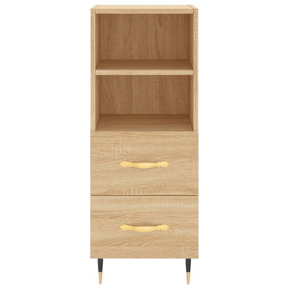 Highboard Sonoma-Eiche 34,5x34x180 cm Holzwerkstoff