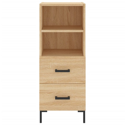 Highboard Sonoma-Eiche 34,5x34x180 cm Holzwerkstoff