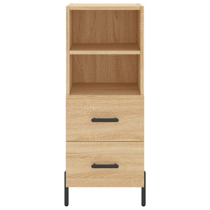 Highboard Sonoma-Eiche 34,5x34x180 cm Holzwerkstoff