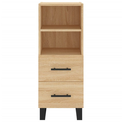 Highboard Sonoma-Eiche 34,5x34x180 cm Holzwerkstoff