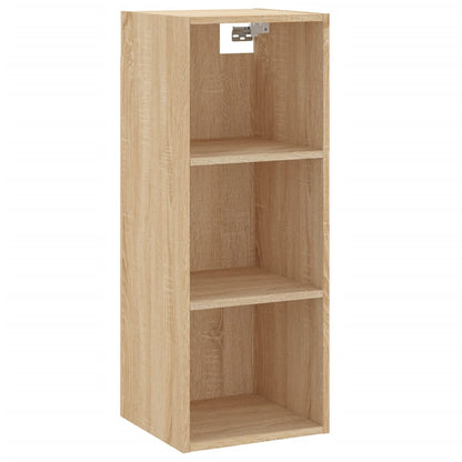 Highboard Sonoma-Eiche 34,5x32,5x180 cm Holzwerkstoff