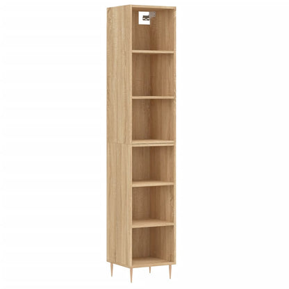 Highboard Sonoma-Eiche 34,5x32,5x180 cm Holzwerkstoff