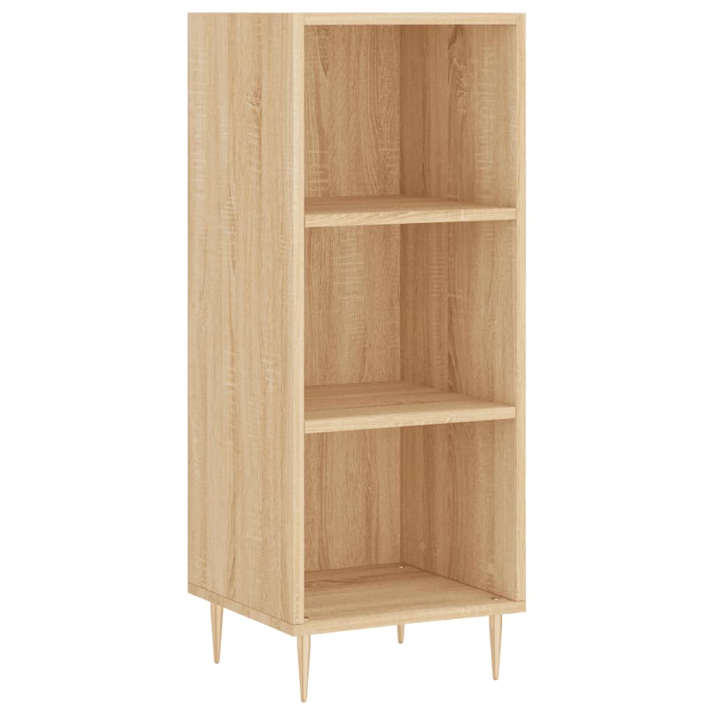 Highboard Sonoma-Eiche 34,5x32,5x180 cm Holzwerkstoff