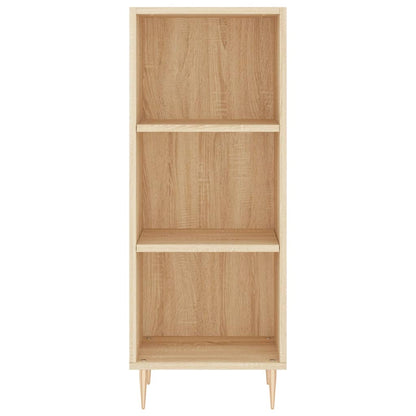 Highboard Sonoma-Eiche 34,5x32,5x180 cm Holzwerkstoff