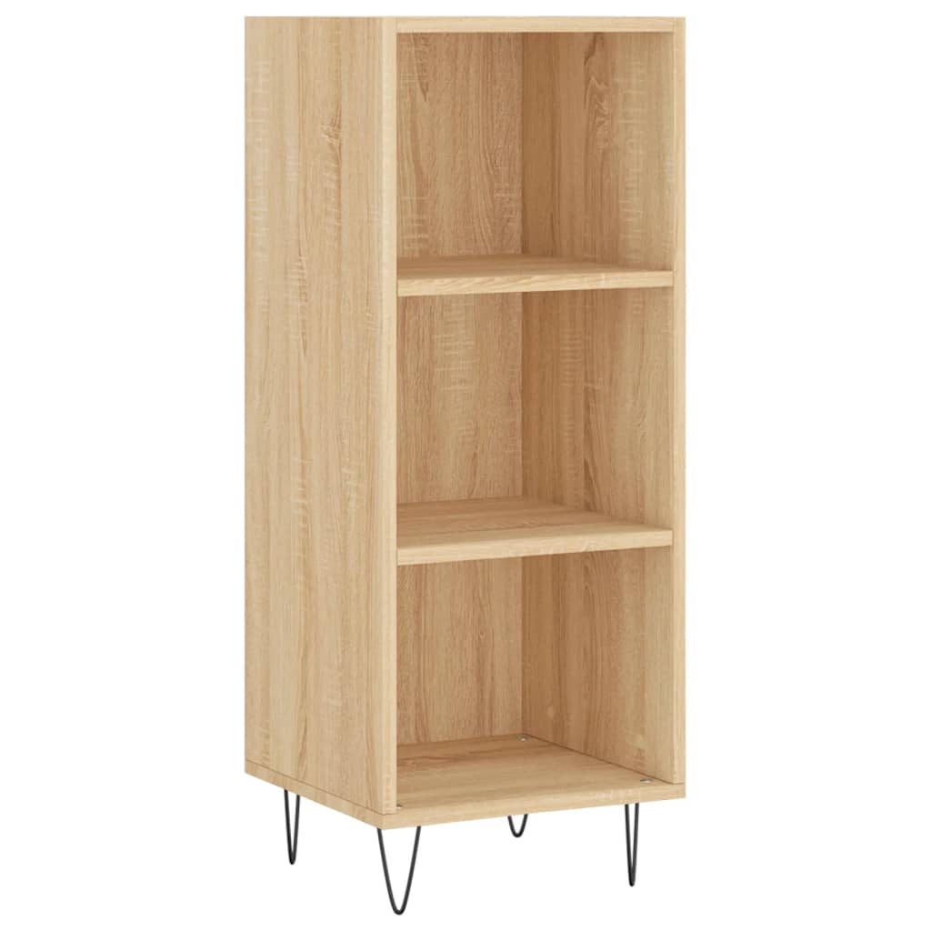 Highboard Sonoma-Eiche 34,5x32,5x180 cm Holzwerkstoff