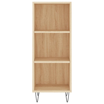 Highboard Sonoma-Eiche 34,5x32,5x180 cm Holzwerkstoff