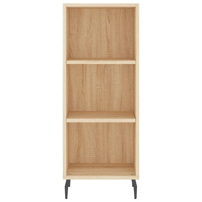 Highboard Sonoma-Eiche 34,5x32,5x180 cm Holzwerkstoff