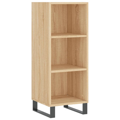 Highboard Sonoma-Eiche 34,5x32,5x180 cm Holzwerkstoff