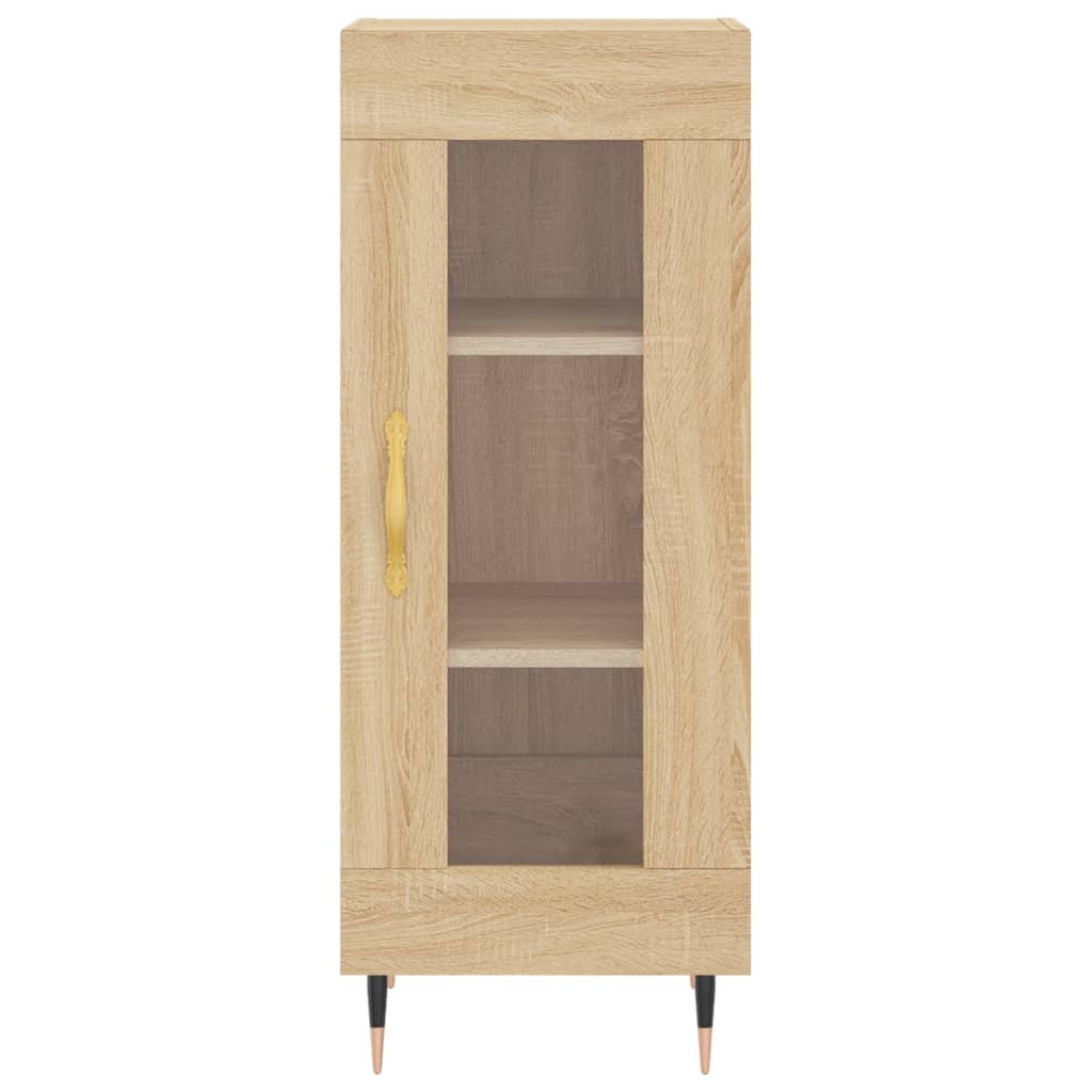 Highboard Sonoma-Eiche 34,5x34x180 cm Holzwerkstoff