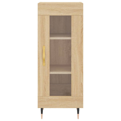 Highboard Sonoma-Eiche 34,5x34x180 cm Holzwerkstoff