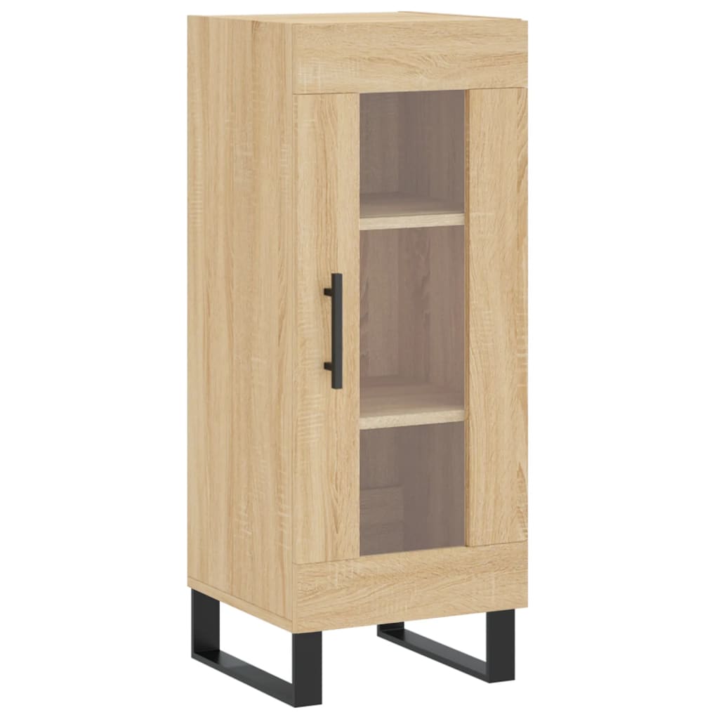 Highboard Sonoma-Eiche 34,5x34x180 cm Holzwerkstoff