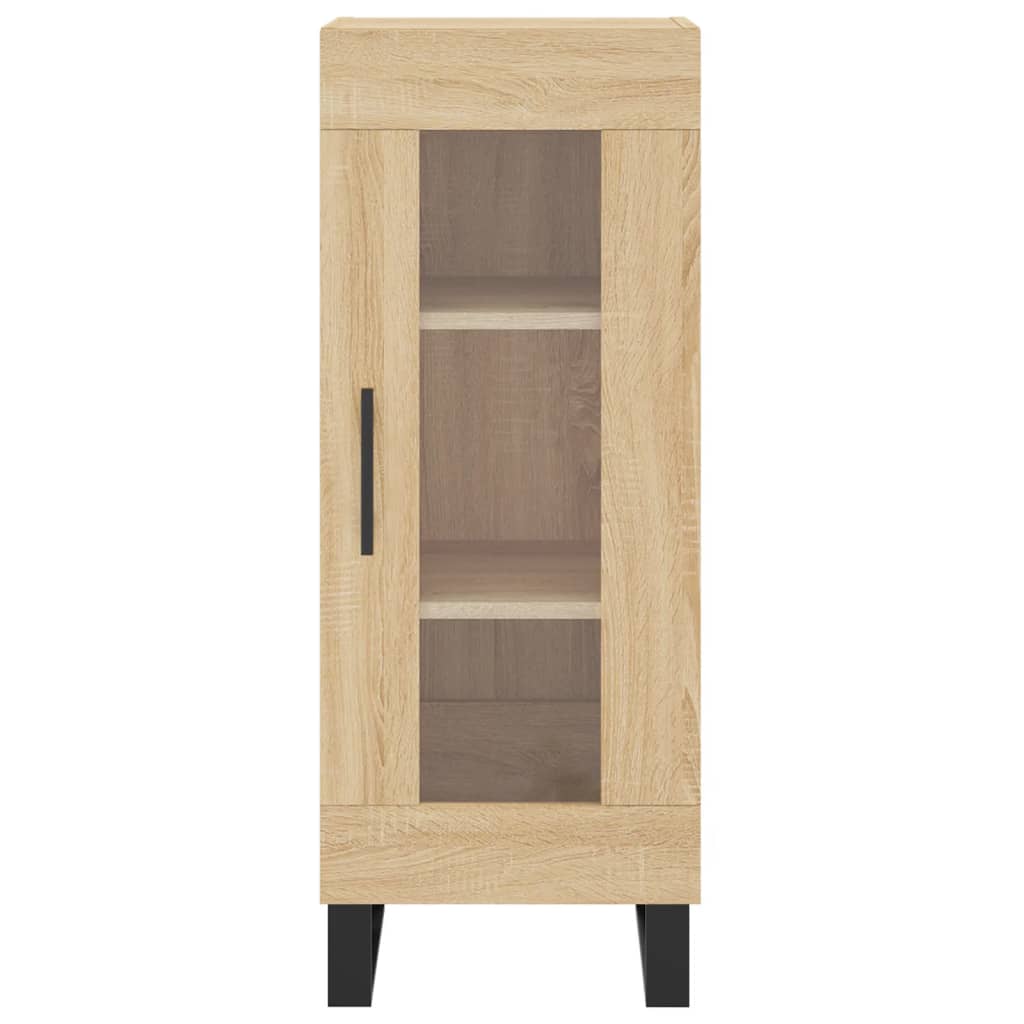 Highboard Sonoma-Eiche 34,5x34x180 cm Holzwerkstoff