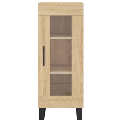 Highboard Sonoma-Eiche 34,5x34x180 cm Holzwerkstoff