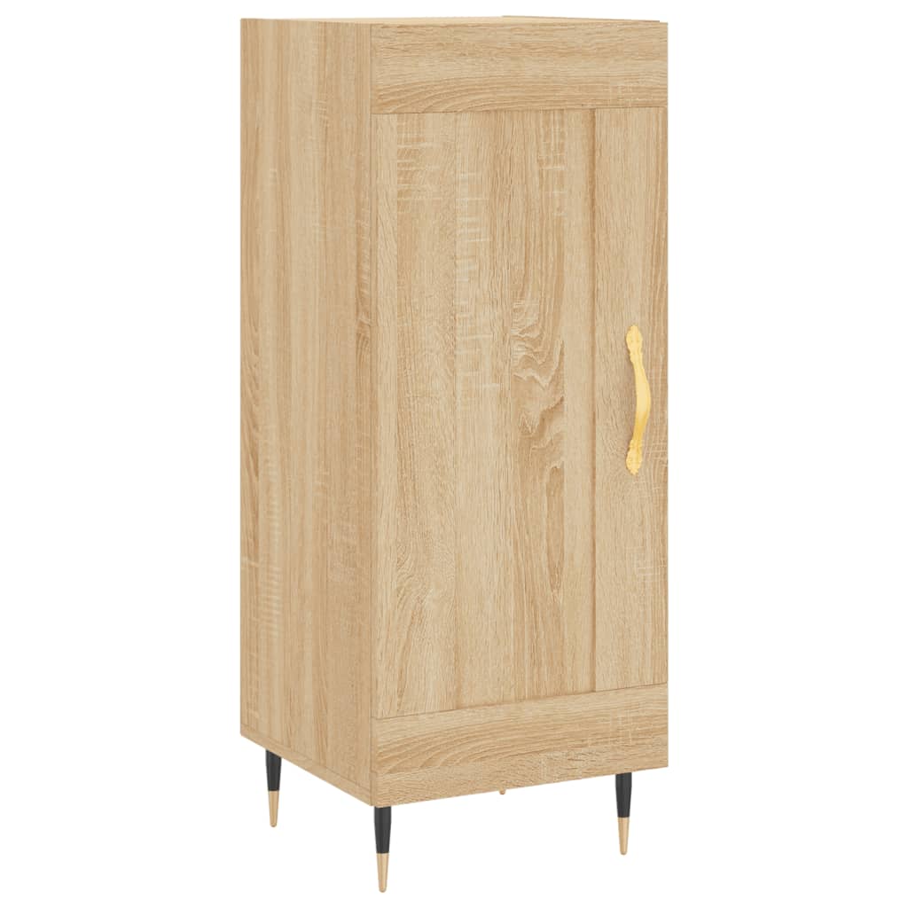 Highboard Sonoma-Eiche 34,5x34x180 cm Holzwerkstoff