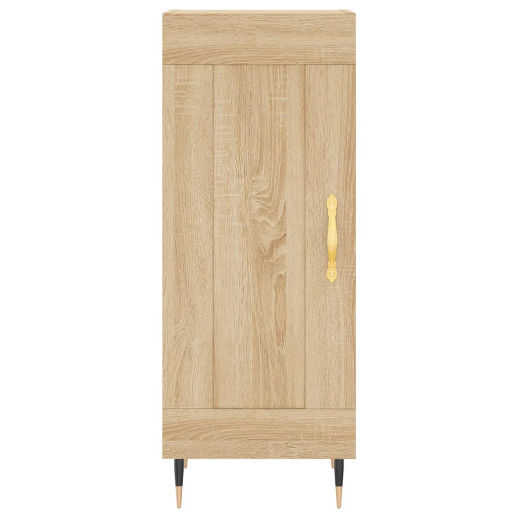 Highboard Sonoma-Eiche 34,5x34x180 cm Holzwerkstoff