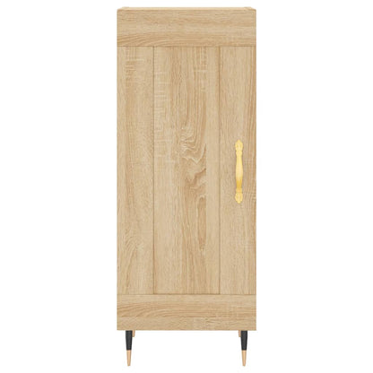 Highboard Sonoma-Eiche 34,5x34x180 cm Holzwerkstoff