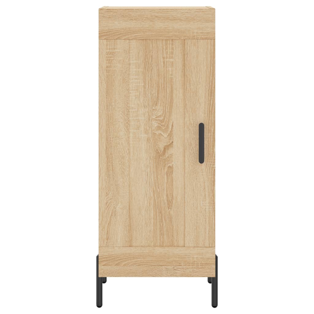 Highboard Sonoma-Eiche 34,5x34x180 cm Holzwerkstoff