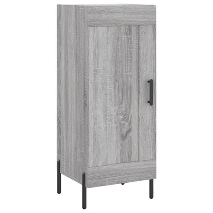 Highboard Grau Sonoma 34,5x34x180 cm Holzwerkstoff