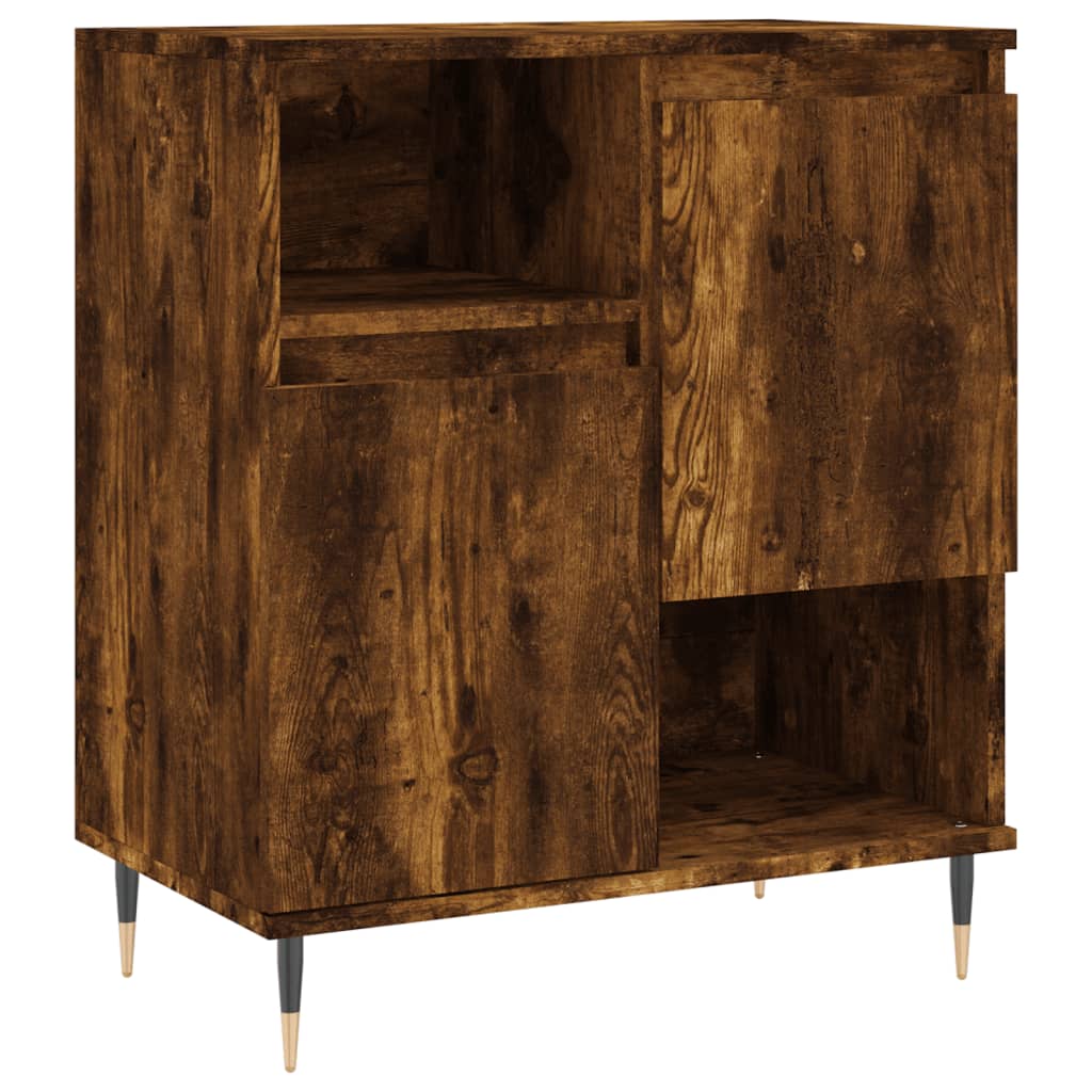 Sideboards 3 Stk. Räuchereiche Holzwerkstoff