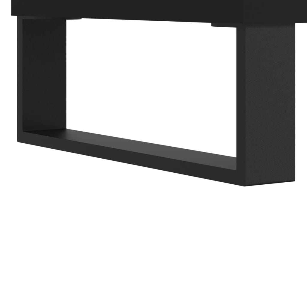 Sideboards 3 Stk. Schwarz Holzwerkstoff