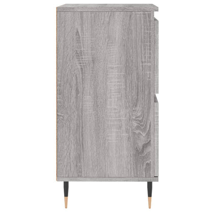 Sideboards 2 Stk. Grau Sonoma Holzwerkstoff