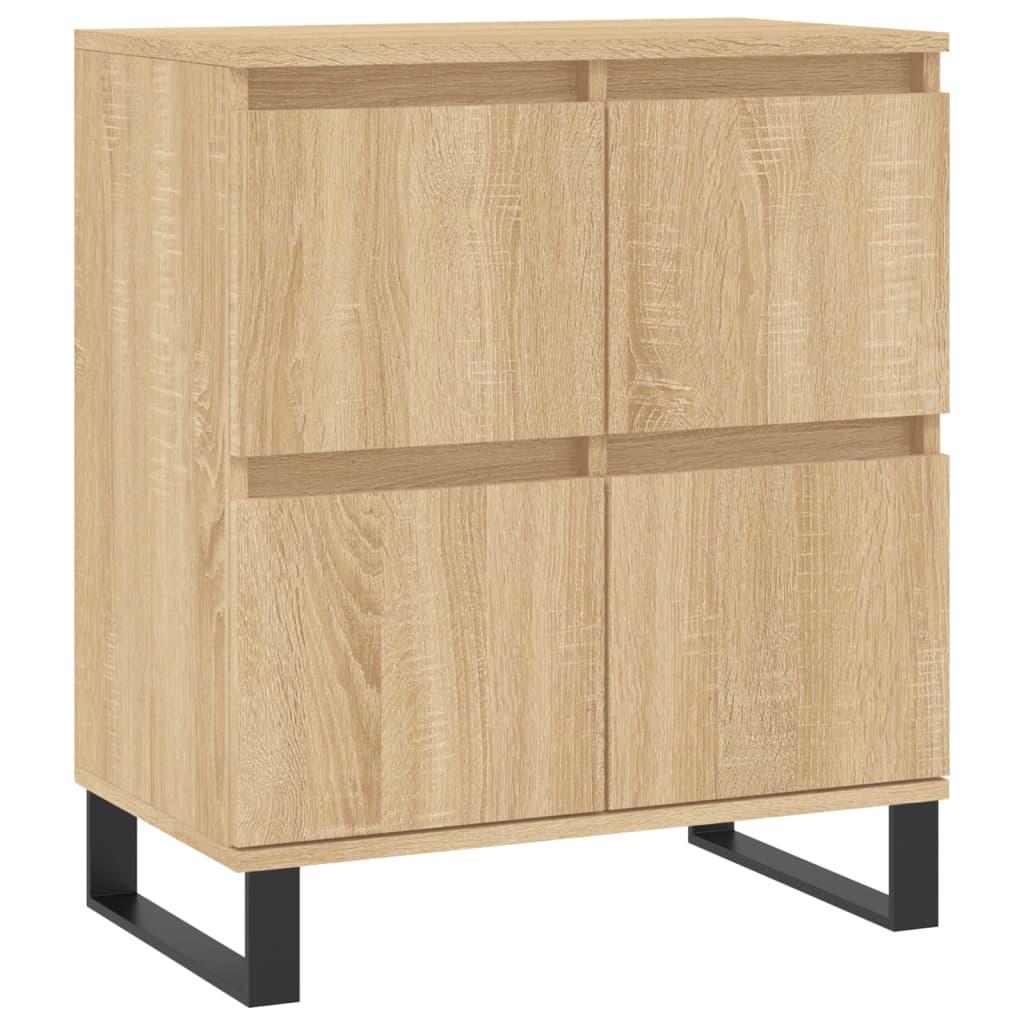 Sideboards 2 Stk. Sonoma-Eiche Holzwerkstoff