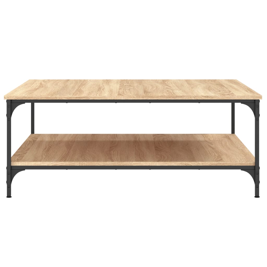 Couchtisch Sonoma-Eiche 100x100x40 cm Holzwerkstoff