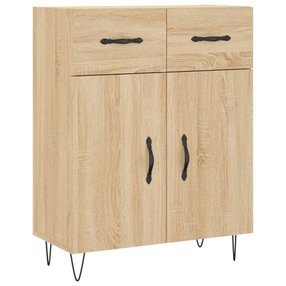 Sideboard Sonoma-Eiche 69,5x34x90 cm Holzwerkstoff