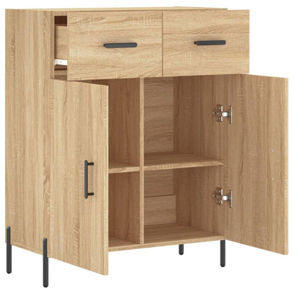 Sideboard Sonoma-Eiche 69,5x34x90 cm Holzwerkstoff