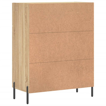 Sideboard Sonoma-Eiche 69,5x34x90 cm Holzwerkstoff