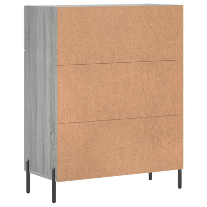 Sideboard Grau Sonoma 69,5x34x90 cm Holzwerkstoff