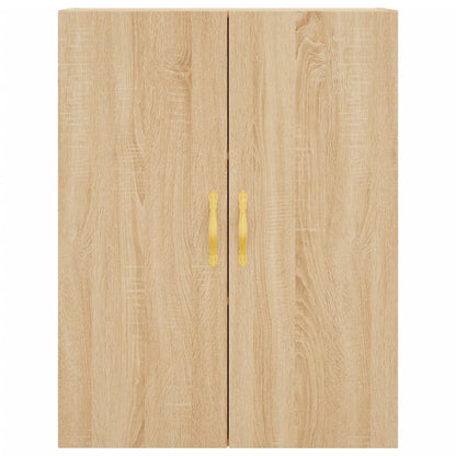 Wandschrank Sonoma-Eiche 69,5x34x90 cm