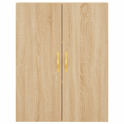 Wandschrank Sonoma-Eiche 69,5x34x90 cm