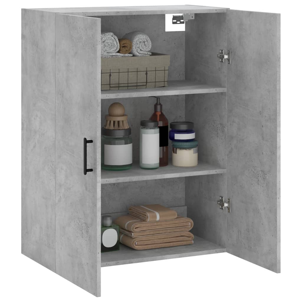 Wandschrank Betongrau 69,5x34x90 cm