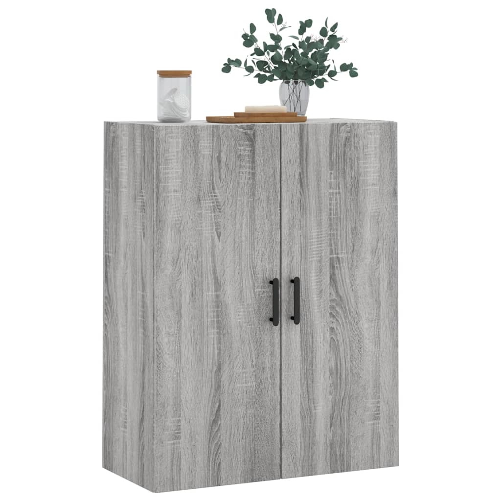 Wandschrank Grau Sonoma 69,5x34x90 cm