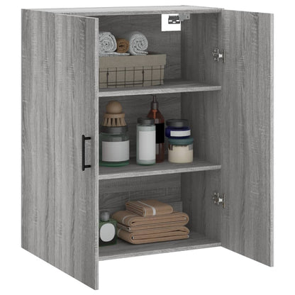 Wandschrank Grau Sonoma 69,5x34x90 cm