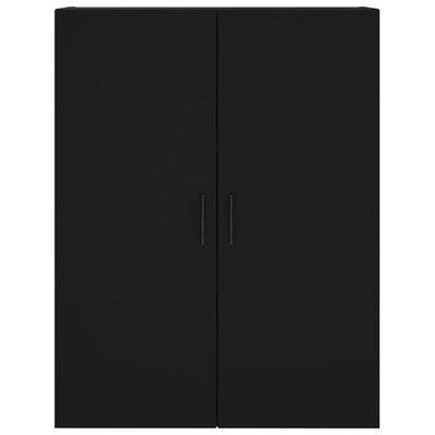 Wandschrank Schwarz 69,5x34x90 cm