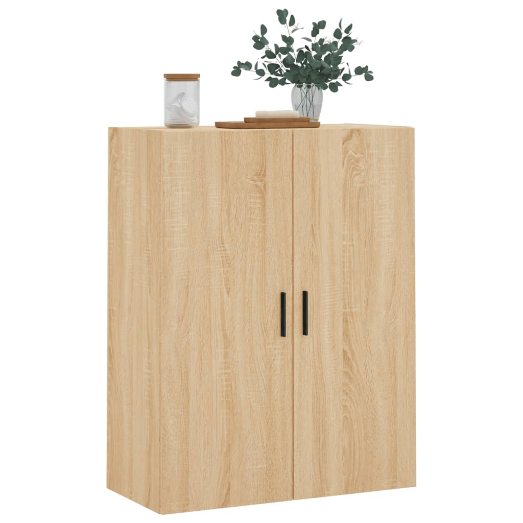 Wandschrank Sonoma-Eiche 69,5x34x90 cm