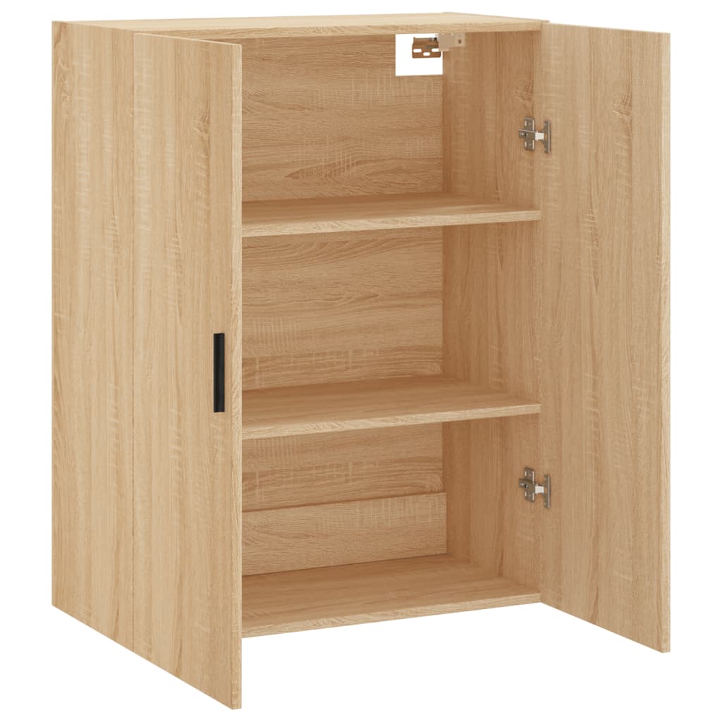 Wandschrank Sonoma-Eiche 69,5x34x90 cm