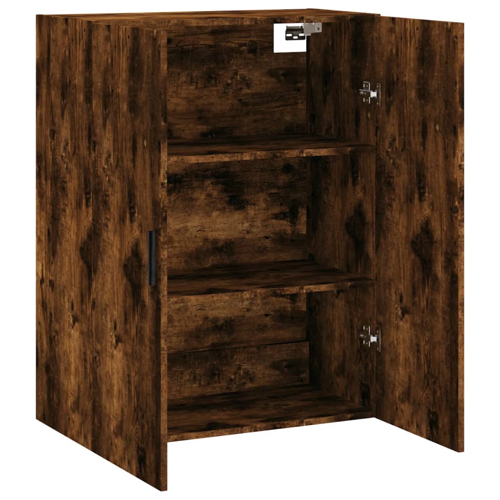 Wandschrank Räuchereiche 69,5x34x90 cm