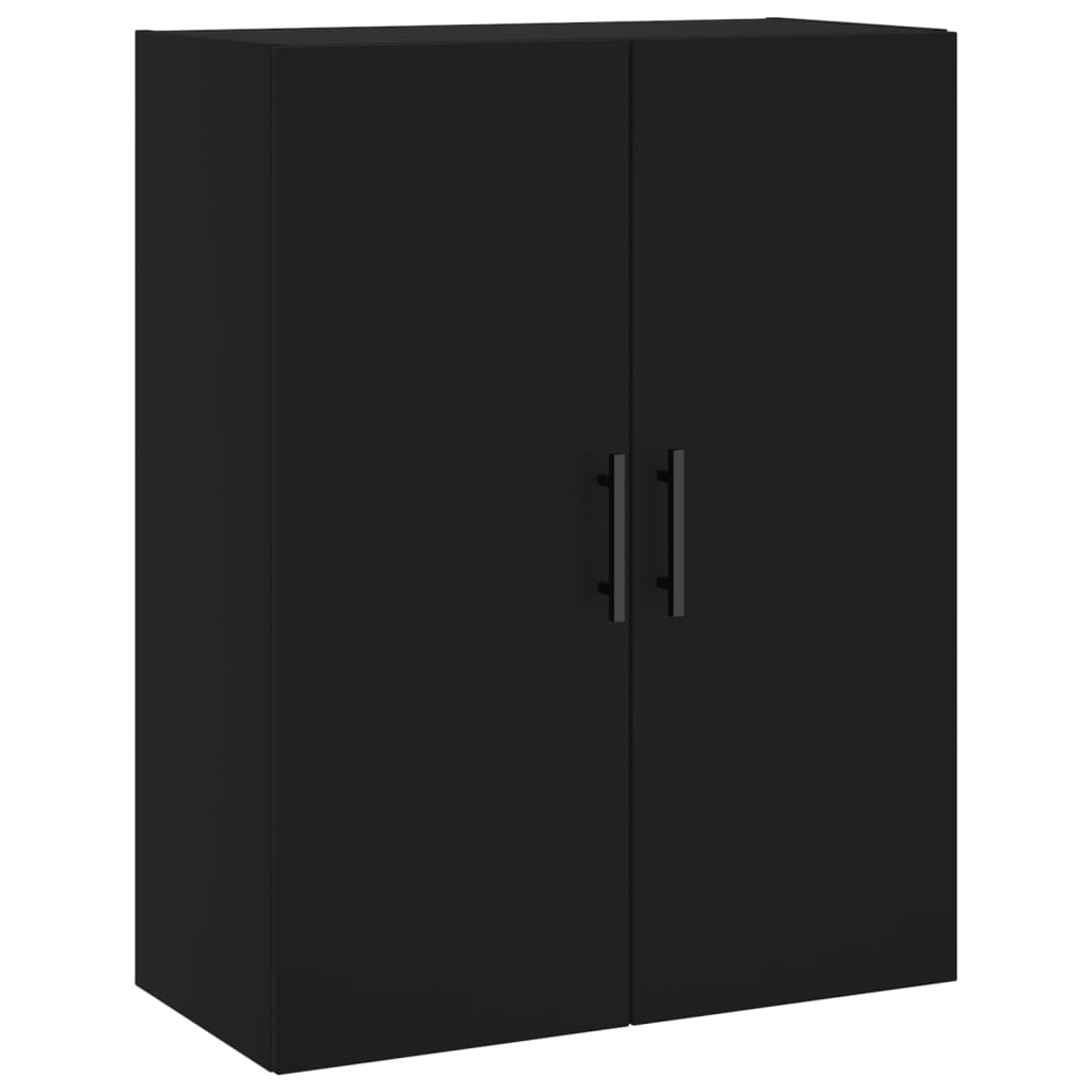 Wandschrank Schwarz 69,5x34x90 cm