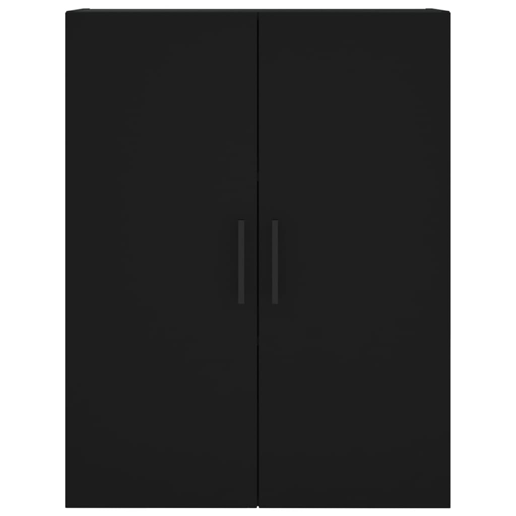 Wandschrank Schwarz 69,5x34x90 cm