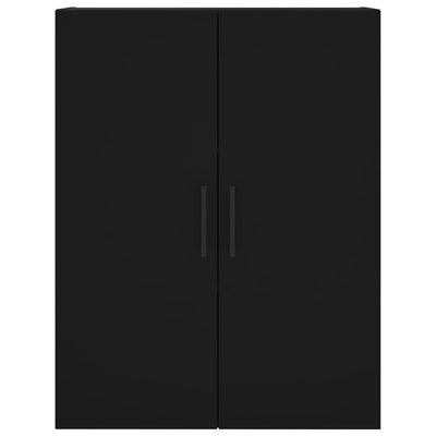 Wandschrank Schwarz 69,5x34x90 cm